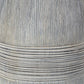Mabayo Ribbed White Ceramic Table Lamp