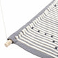 Mansura Gray and White Patterned Wall Hanging