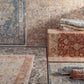 Morinville Teal Floral Rug