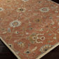 Logville Hand Tufted Rust 1119 Wool Rug
