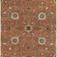 Logville Hand Tufted Rust 1119 Wool Rug