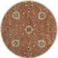 Logville Hand Tufted Rust 1119 Wool Rug