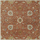 Logville Hand Tufted Rust 1119 Wool Rug