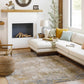 Meads Abstract Mustard Luxe Rug