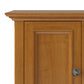 Amherst 72 Inch Wide Solid Wood TV Stand in Light Golden