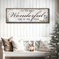 It's The Most Wonderful Time Of The Year Christmas Sign - view 2