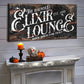 The Haunted Elixir Lounge Halloween Sign III - view 3