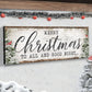Merry Christmas To All And Goodnight Sign - view 3