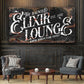 The Haunted Elixir Lounge Halloween Sign III - view 2