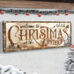 Family Welcome To Christmas Sign - view 3
