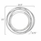 Monamon Round Rattan Mirror