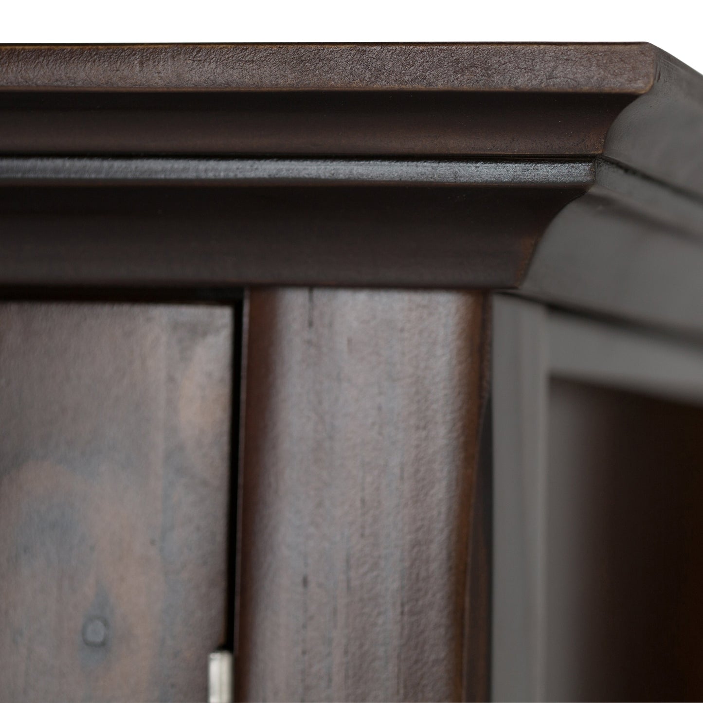 Acadian 39 Inch Wide Solid Wood Transitional Storage Cabinet