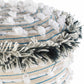 Matagami Beige Hand Woven Stool - Clearance