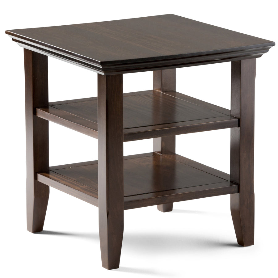 Acadian End Table - Brunette