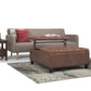 Harrison 36 Inch Wide Coffee Table Storage Ottoman