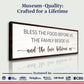 Bless The Food Before Us And The Love Between Us Sign II