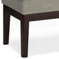 Carlson Small Ottoman Bench in Greige