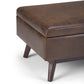 Owen 34 Inch Wide Coffee Table Storage Ottoman