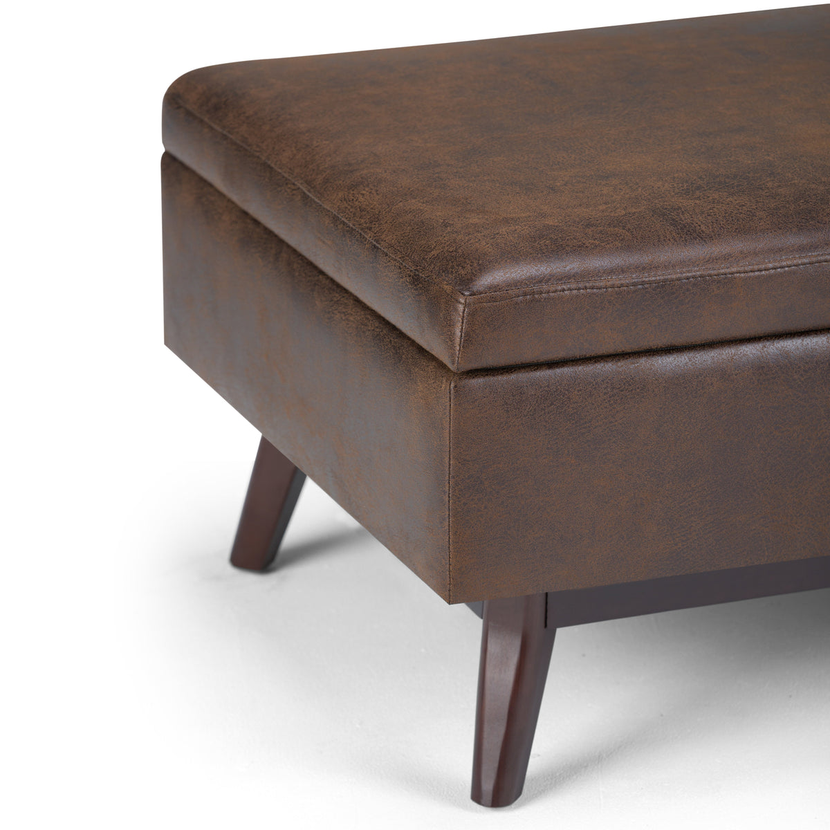 Owen 34 Inch Wide Coffee Table Storage Ottoman