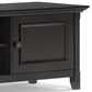 Amherst 72 Inch Wide Solid Wood Low TV Stand in Hickory