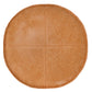 Brody 20 Inch Wide Round Pouf in Distressed