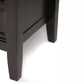 Amherst 54 Inch Wide Solid Wood TV Stand in Hickory