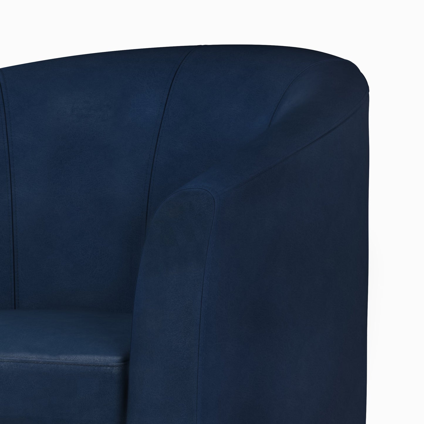 Austin 30 Inch Wide Tub Chair in Distressed