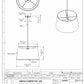 Panubigan Ceiling Light - Clearance