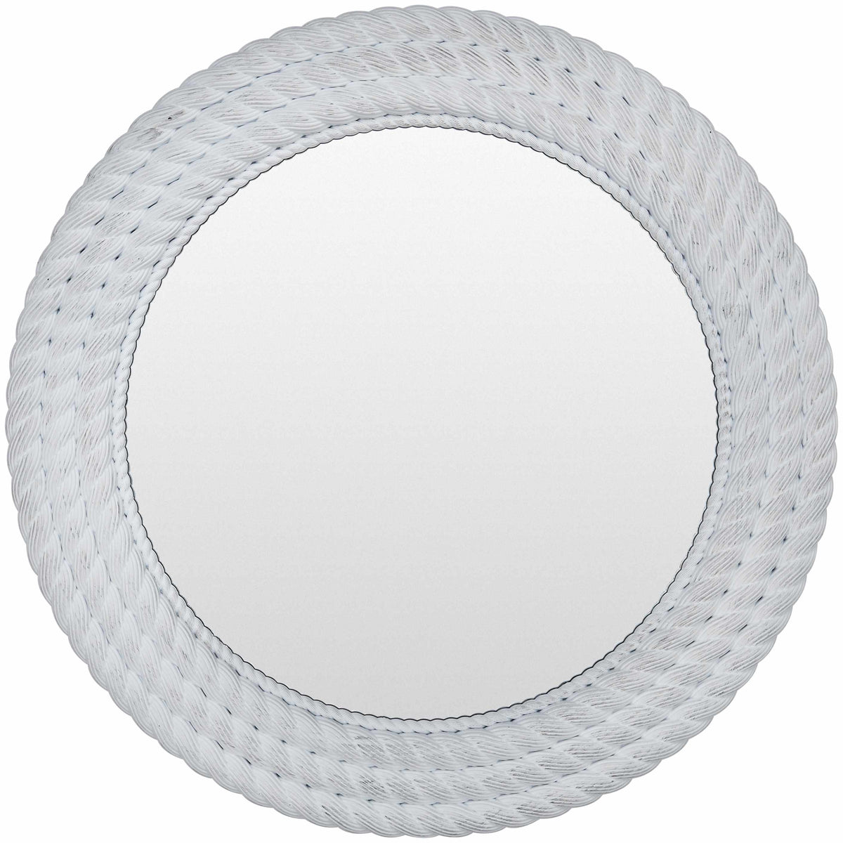 Polverigi Round White Mirror - Clearance