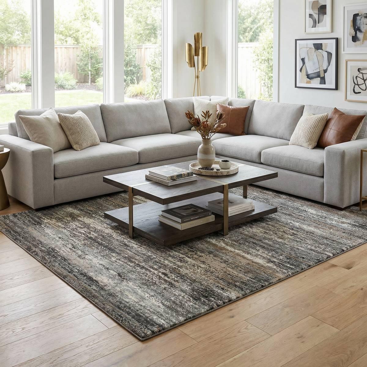 Tigaon Luxe Thick Area Rug