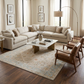 Ehan Cream Thick Luxe Oushak Rug