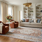 Gael Rust Boutique Washable Rug