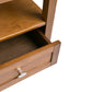 Warm Shaker Solid Wood Transitional End Table in Light Golden
