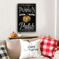 Vintage Pumpkin Patch Thanksgiving Sign - view 3