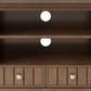 Acadian 60 Inch Wide Solid Wood TV Stand in Rustic