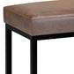 Reynolds Small Bench - Distressed Chestnut