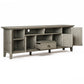 Redmond 72 Inch Wide Solid Wood TV Stand in Distressed