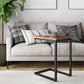 Skyler Wide C Side Table - Dark