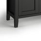 Warm Shaker 72 Inch Wide Solid Wood TV Stand
