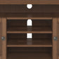 Amherst 54 Inch Wide Solid Wood TV Stand in Rustic