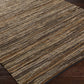 Hand Woven Leather Rag Rug - Clearance