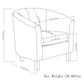 Austin 30 Inch Wide Tub Chair in Distressed