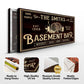 Personalized Basement Bar Sign