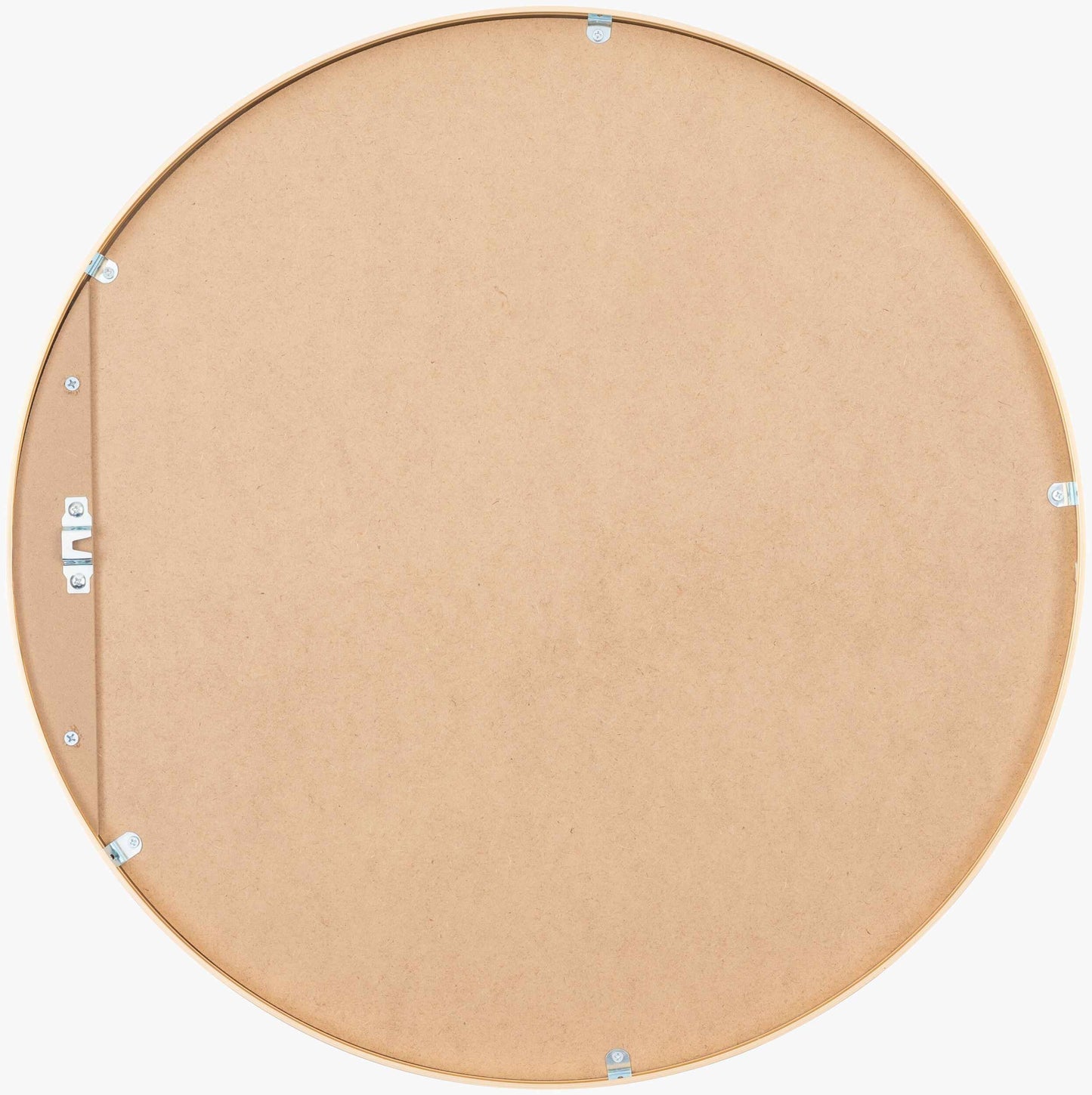 Pontalina Round Gold Mirror