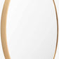 Pontalina Round Gold Mirror