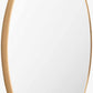 Pontalina Round Gold Mirror