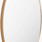 Pontalina Round Gold Mirror