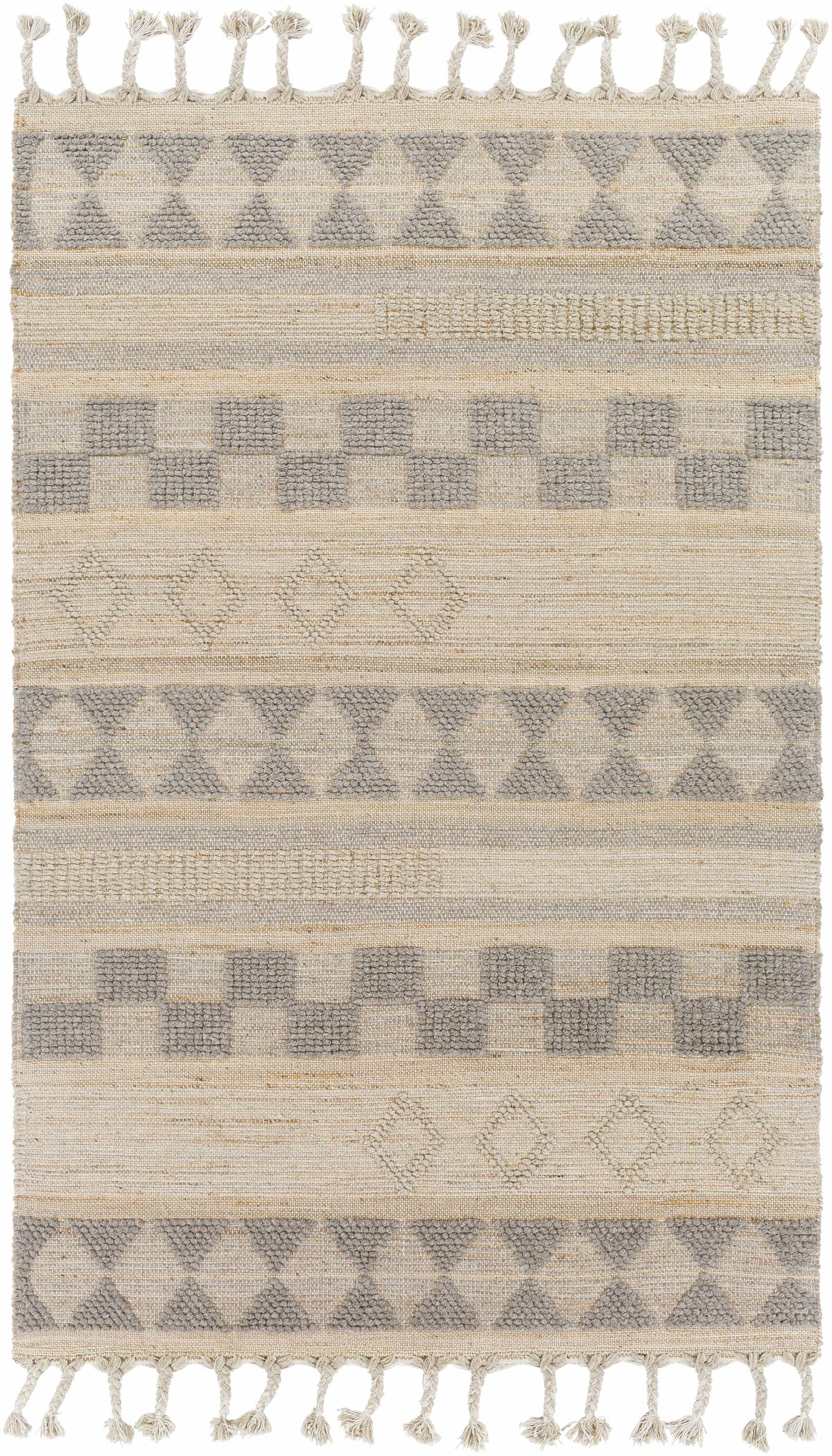 Ardee Totem Jute&Wool Blend Rug - Clearance
