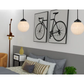 Authentic MID CENTURY 1960's Milk Glass PENDANT Light