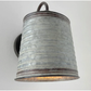 Corrugated Rustic Barn Metal Farmhouse Wall Light Fixture